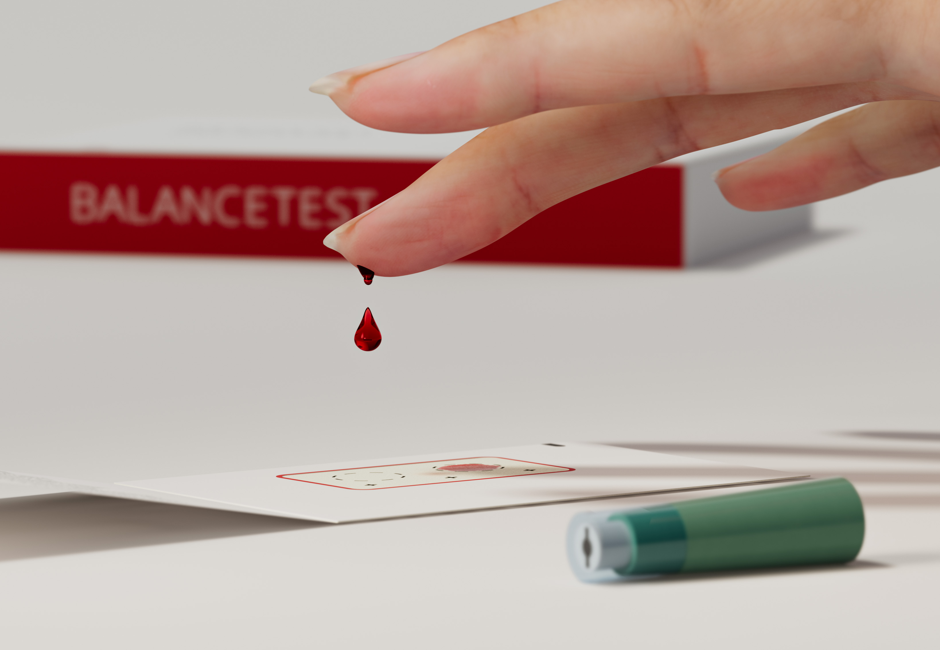 At-home blood spot omega test